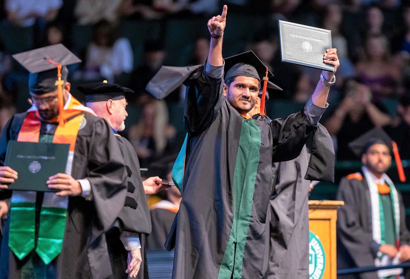 University confers over 2,300 degrees during Spring '23 Commencement